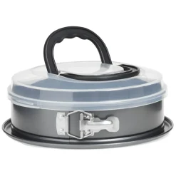 Forma desmontável com tampa para transporte 26cm
