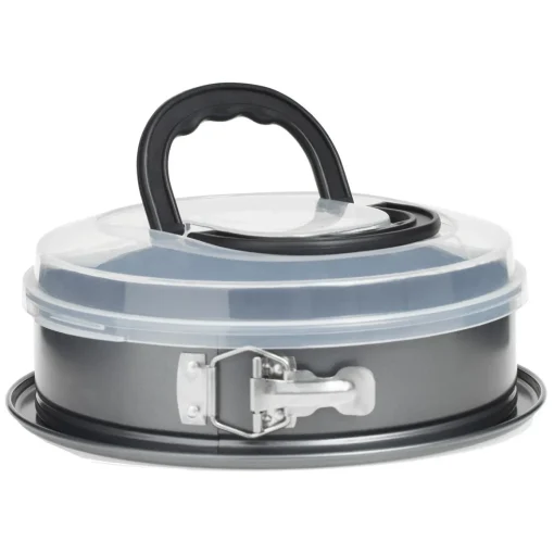 Forma desmontável com tampa para transporte 26cm