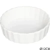 Forma p/ tartelette branca em cerâmica