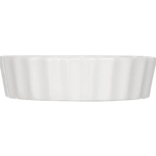 Forma p/ tartelette branca em cerâmica