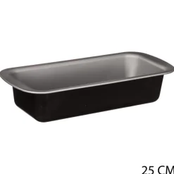 Forma rectangular 29,8cm preta SIGNATURE