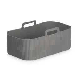 Forma rectangular de silicone para fritadeira airfryer