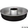 Forma savarin desmontável preta 25,4cm