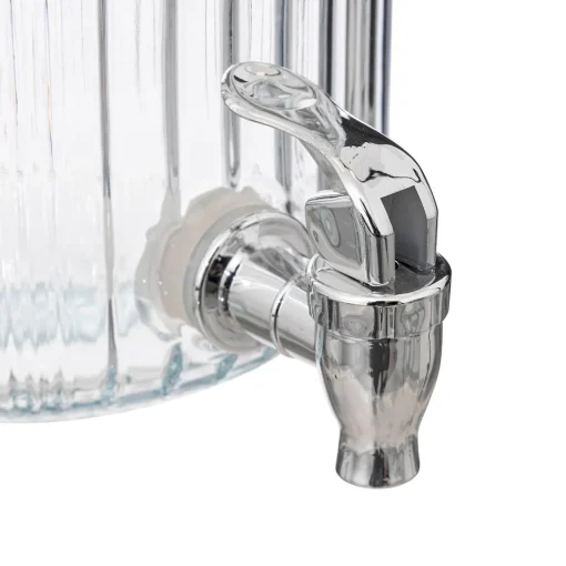 Frasco com torneira MONA em vidro 3,8l