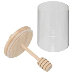Frasco de mel com colher HERMET