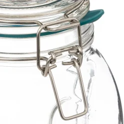 Frasco de vidro com tampa hermética 1,5l