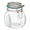Frasco de vidro com tampa hermética 500ml