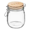 Frasco de vidro com tampa 0,75l