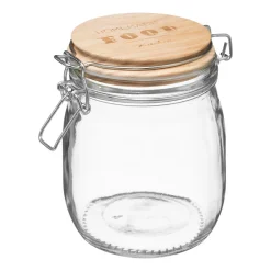Frasco de vidro com tampa 0,75l