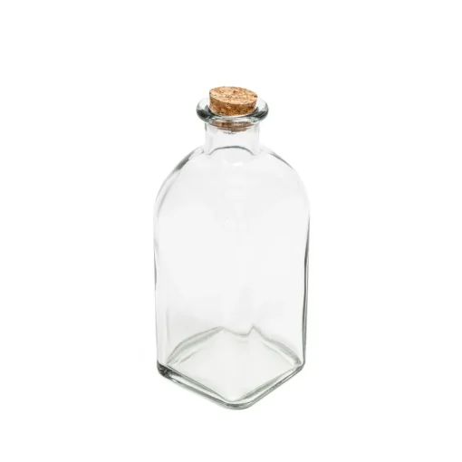 Frasco de vidro com tampa em cortiça 750ml