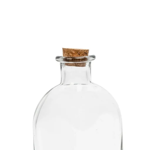 Frasco de vidro com tampa em cortiça 750ml