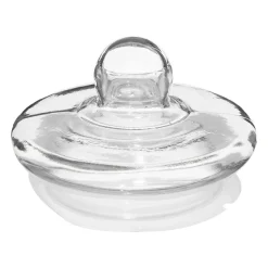 Frasco de vidro 1,6l com etiqueta em ardósia