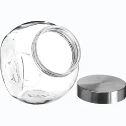 Frasco de vidro p/cozinha c/tampa 2,1l