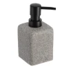 Frasco doseador cinza efeito pedra