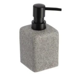 Frasco doseador cinza efeito pedra