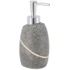 Frasco doseador wc cinza efeito pedra