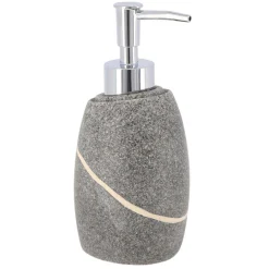 Frasco doseador wc cinza efeito pedra