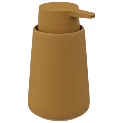 Frasco doseador wc COCON castanho em cerâmica