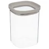 Frasco HERMET bege de vidro 1l