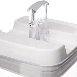 Frasco hermético quadrado 0,8l