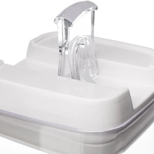Frasco hermético quadrado 0,8l
