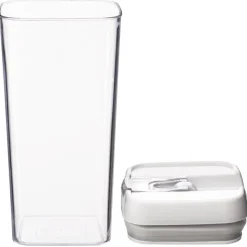 Frasco hermético quadrado 1,2l
