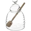 Frasco para MEL em vidro com colher 40cl