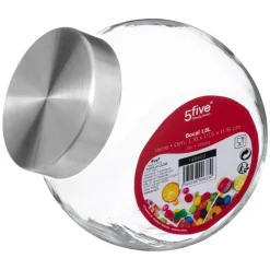 Frasco vidro com tampa 1,5l