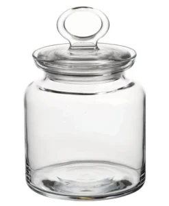 FRASCO VIDRO C/TAMPA