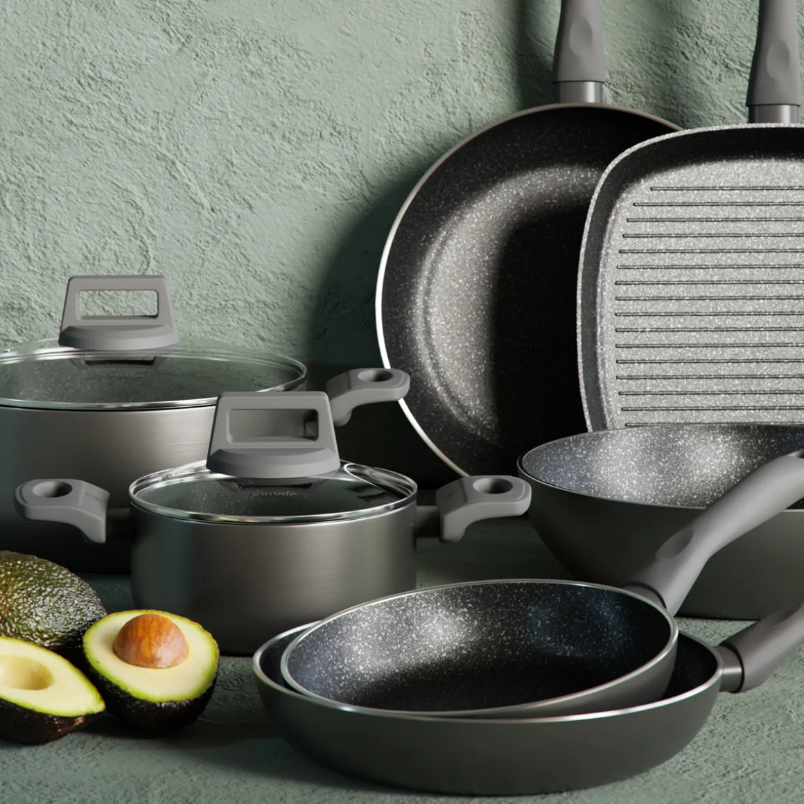 Frigideira CHICAGO antiaderente em alumínio 28cm