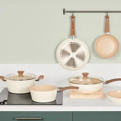 Frigideira com tampa HARMONY em alumínio reciclado 28cm