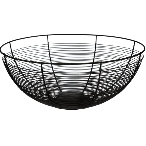 Fruteira Contempo Preto 32cm