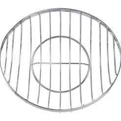 Fruteira descentrada em metal 26cm
