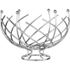 Fruteira espiral em metal