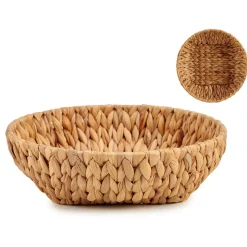 Fruteira redonda em vime 29cm