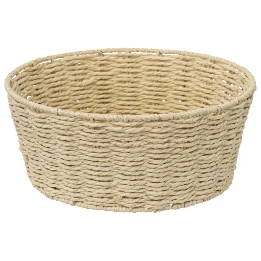 Fruteira redonda KORD bege 28cm