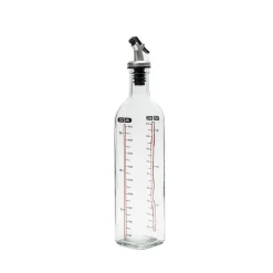 Galheteiro de vidro com medidor 500ml