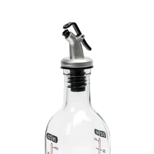 Galheteiro de vidro com medidor 500ml