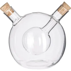 Galheteiro duplo BOULE em vidro