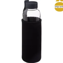 Garrafa de vidro com bolsa 0,5l