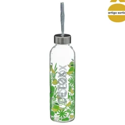 Garrafa de vidro de água detox 50cl