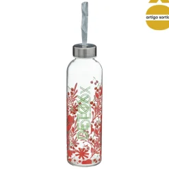 Garrafa de vidro de água detox 50cl