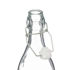 Garrafa de vidro para limonada com tampa 1l