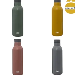 Garrafa térmica em inox 0,45l