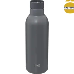 Garrafa térmica em inox 0,45l