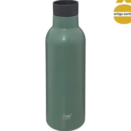 Garrafa térmica em inox 0,45l
