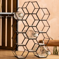 Garrafeira ARTY para 12 garrafas em metal