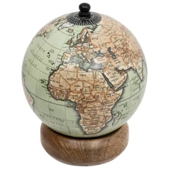 Globo decorativo BE VINTAGE em madeira mango