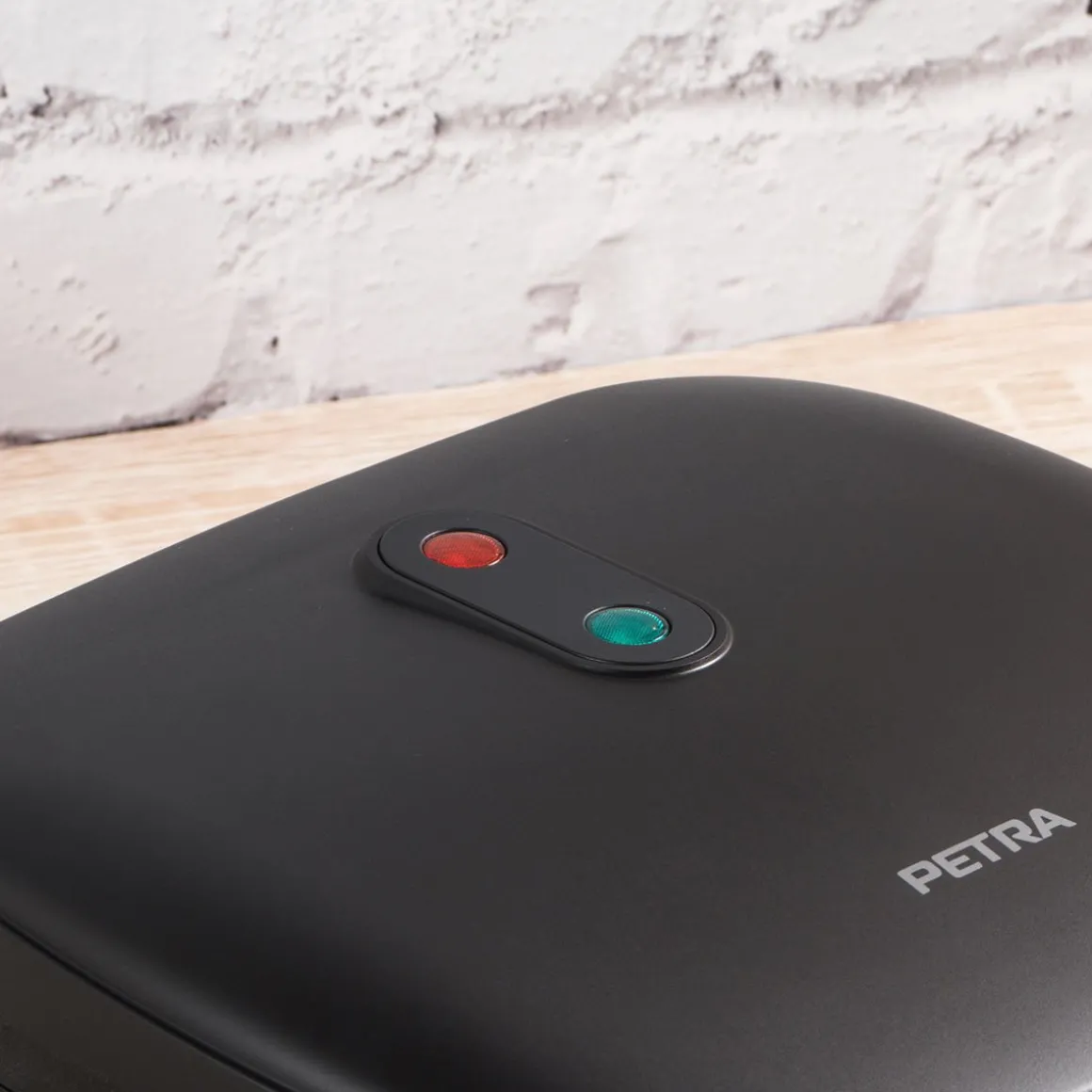 Grelhador sanduicheira Petra preta