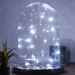Grinalda com 20 microleds branco frio 240cm